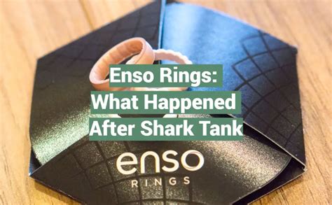 enso rings net worth|shark tank enso rings update.